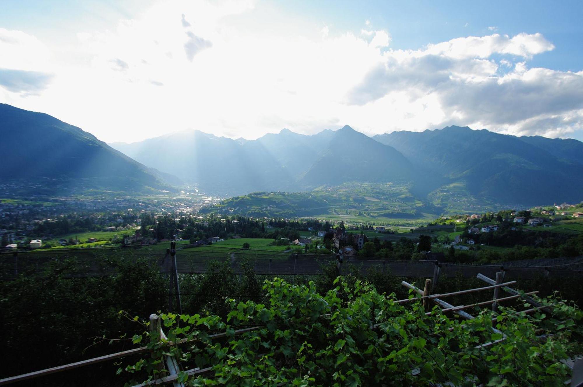 Apartamento Schwarzplatterhof Merano Exterior foto