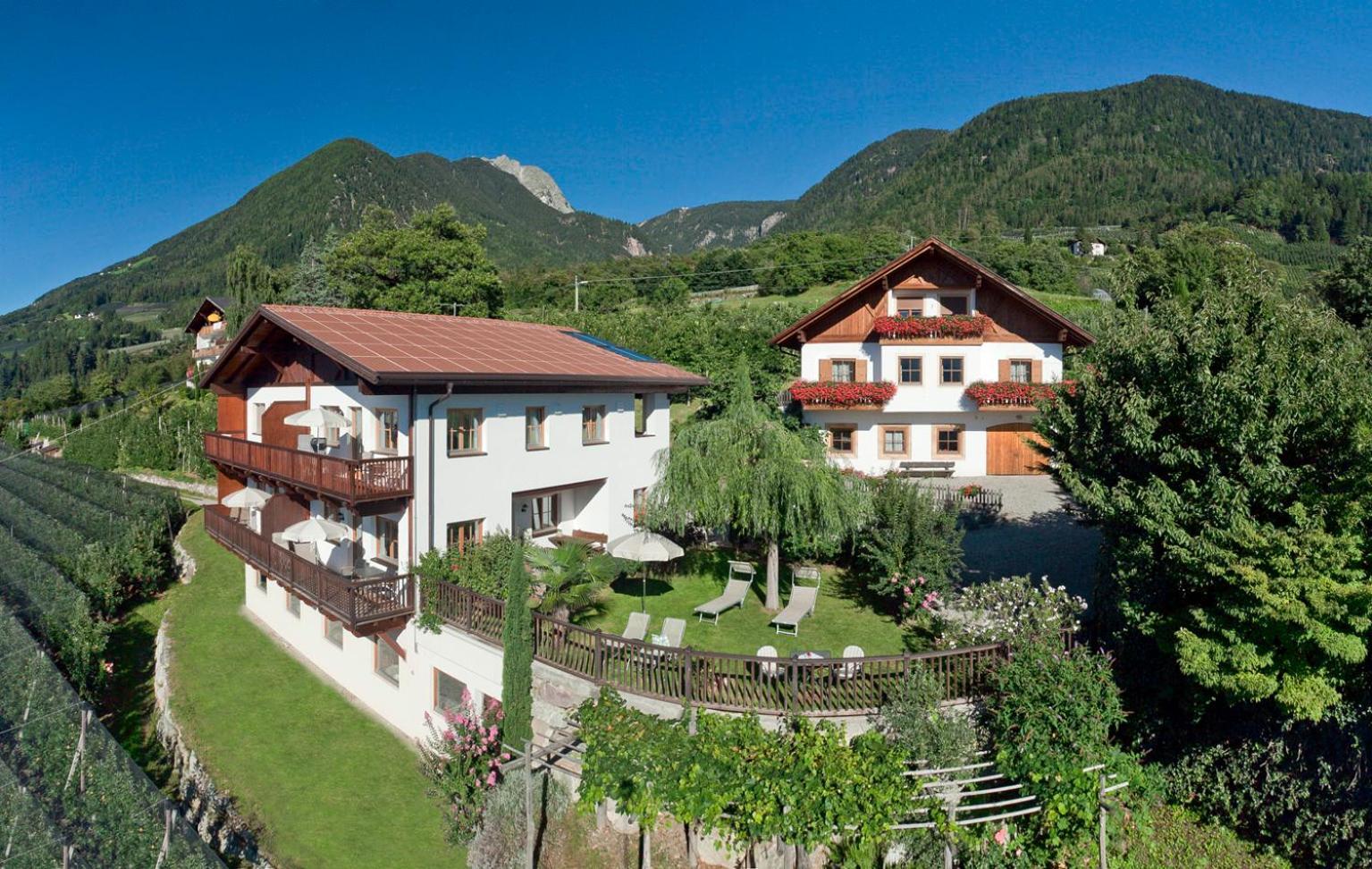 Apartamento Schwarzplatterhof Merano Exterior foto